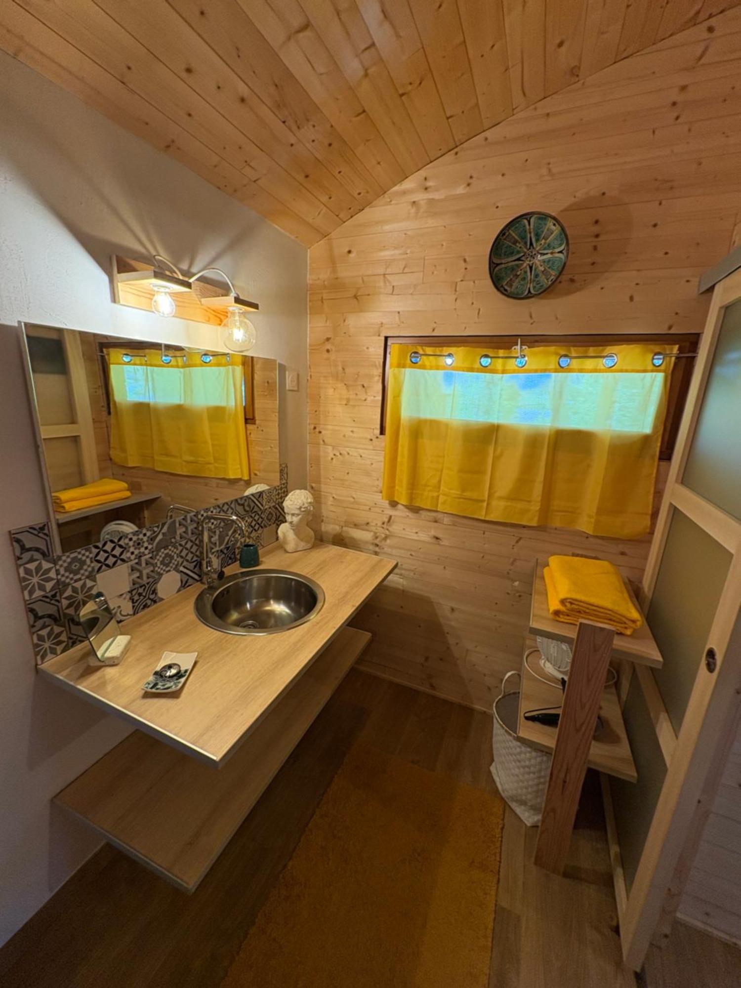 Chalet Grenouille Domaine De La Mamounette Champclause エクステリア 写真